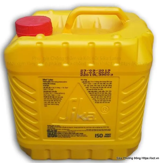 Sika Latex - Giải pháp chống thấm và kết nối hiệu quả