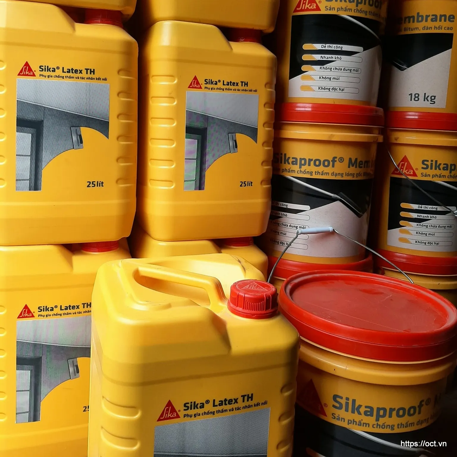 Sika Latex TH - Giải pháp chống thấm hiệu quả cho công trình