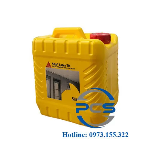 Sika Latex TH - phụ gia chống thấm dạng nhũ tương cao su styrene butađien cho vữa và bê tông