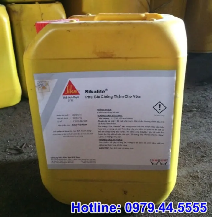 Sika Lite cho vữa chống thấm