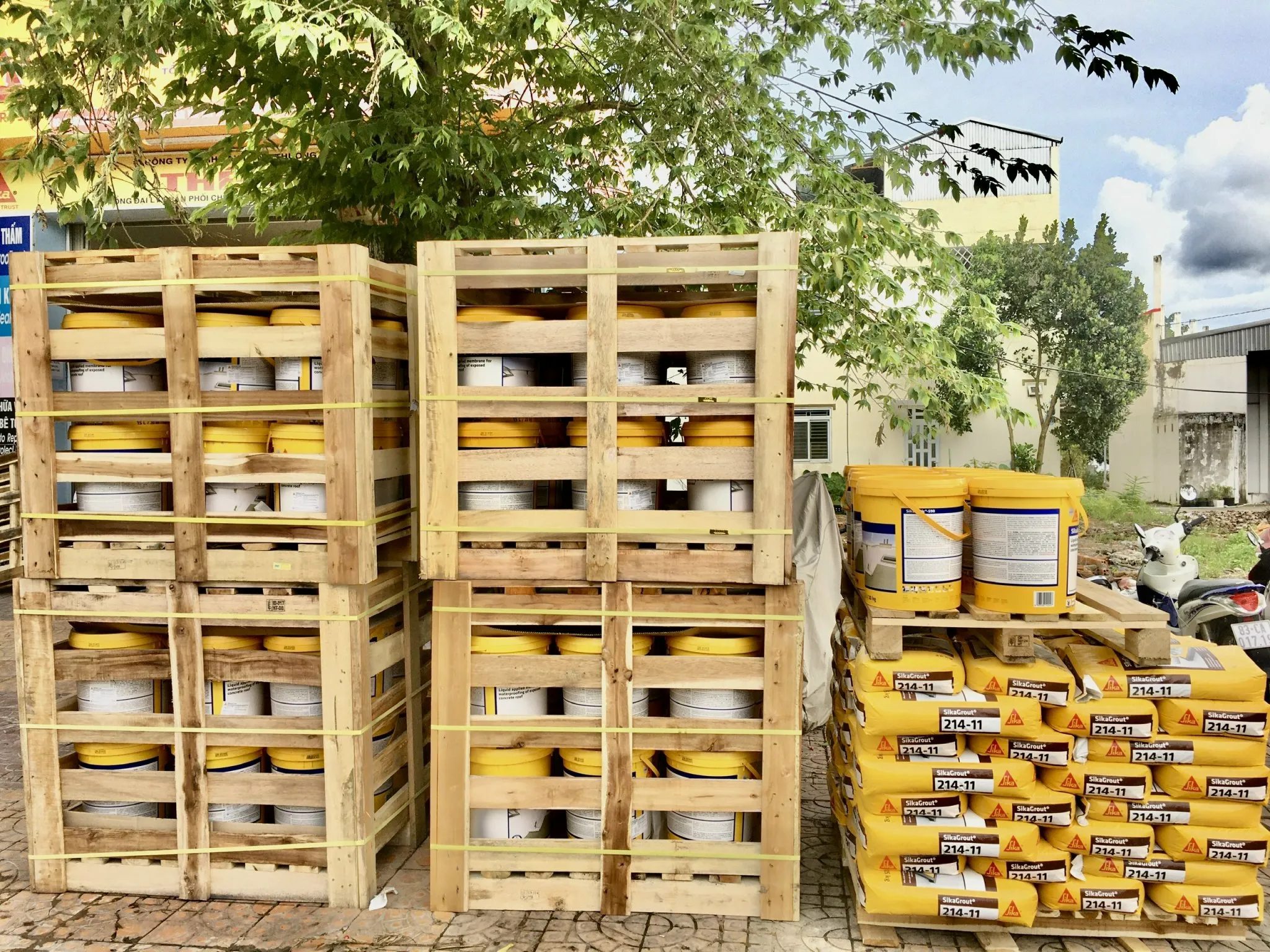 Sikalastic 590 đóng gói sẵn sàng phục vụ khách hàng