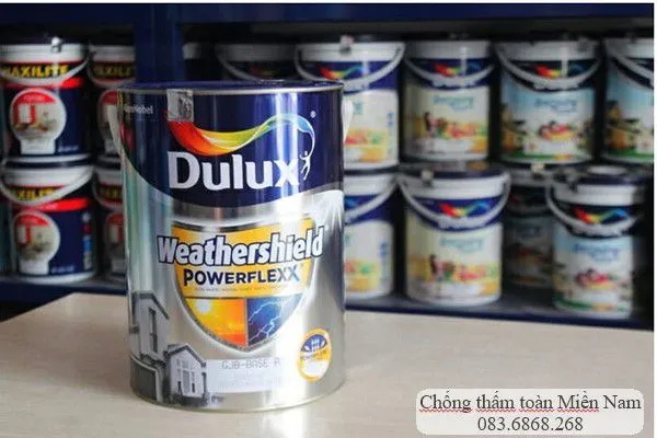 Sơn chống thấm Dulux mang lại hiệu quả bảo vệ lâu dài