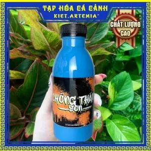 Sơn chống thầm hồ cá màu xanh