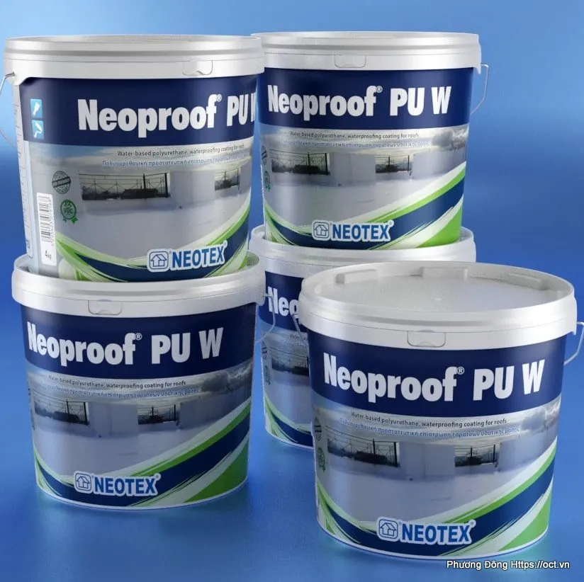 Sơn chống thấm Neotex Neoproof PU W gốc nước