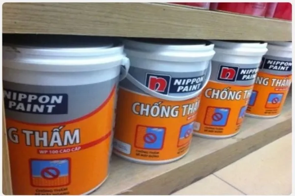 Sơn chống thấm Nippon WP 100 gốc nước cho ngoại thất