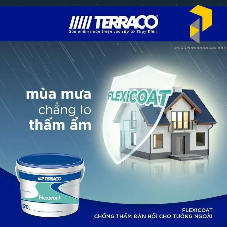 Sơn chống thấm Terraco Flexicoat