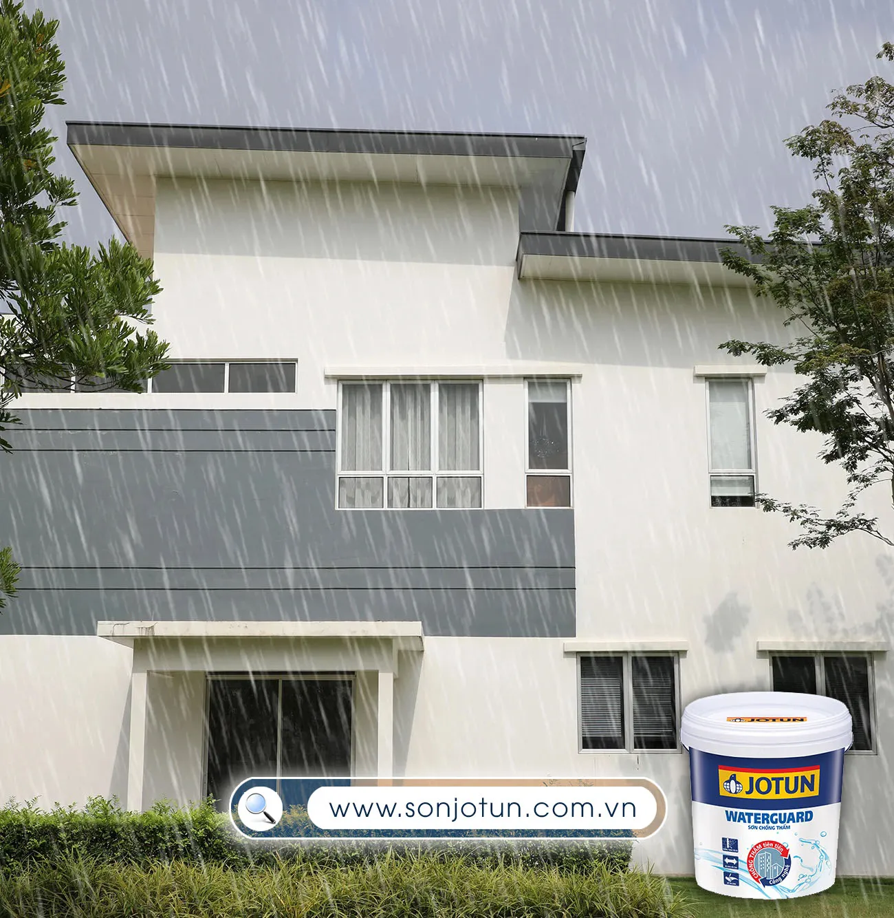 Sơn Jotun Water Guard: Giải pháp chống thấm tường ngoài hiệu quả