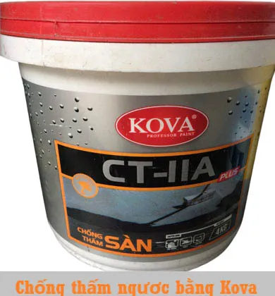 Sơn Kova - Vật liệu chống thấm ngược gốc polymer chất lượng cao