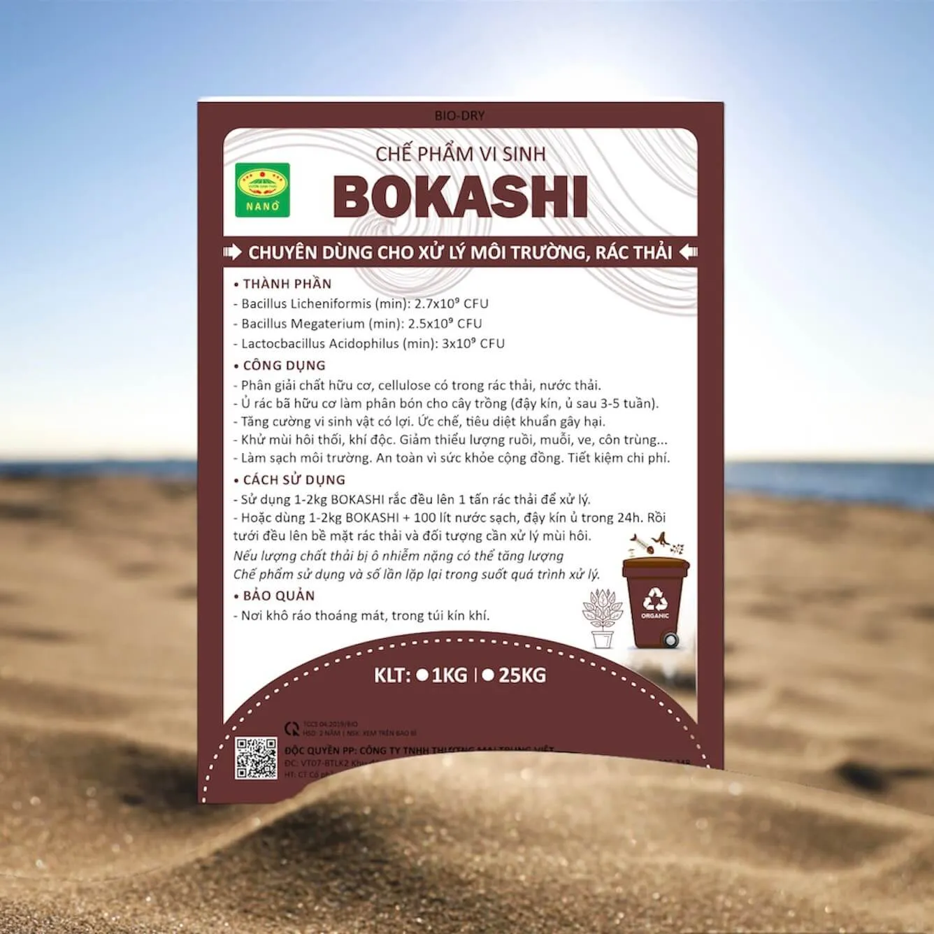 Sử dụng chế phẩm BOKASHI giúp xử lý rác thải và nước thải hiệu quả, an toàn