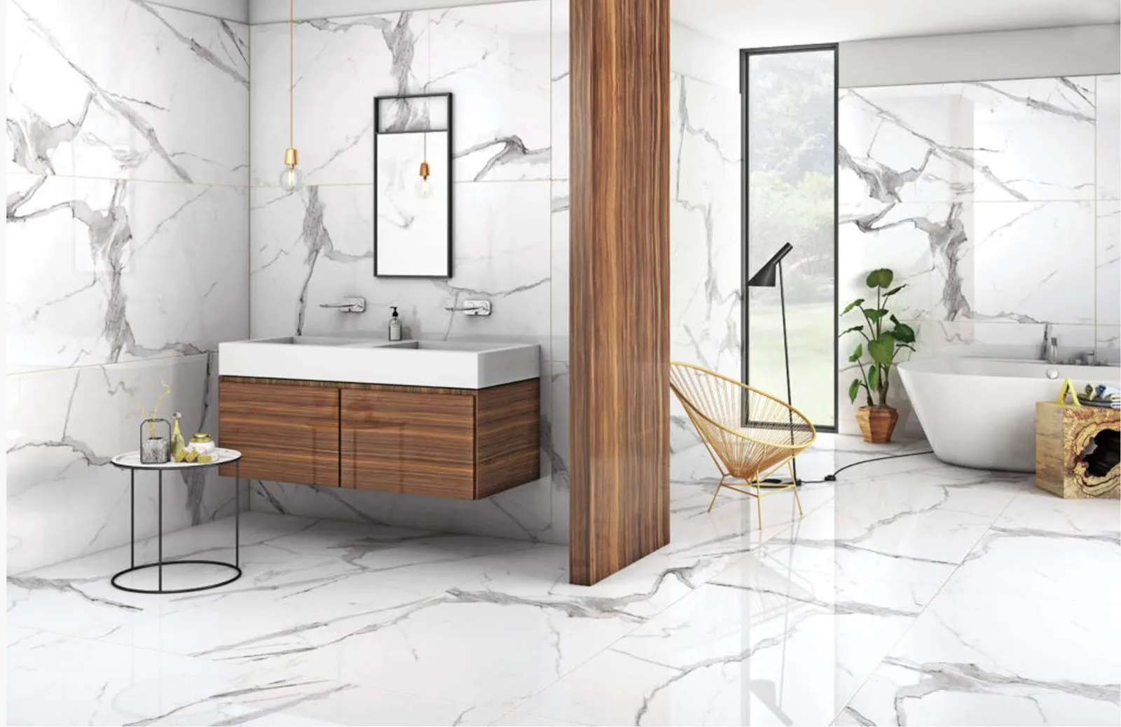 Sự tinh tế trong từng đường vân của tấm gỗ vân đá