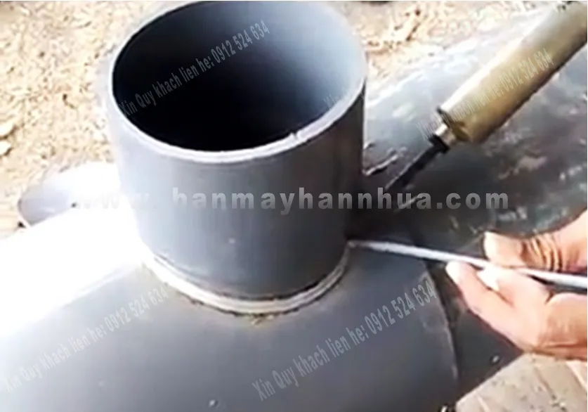 Súng hàn nhựa cầm tay DSHC trong ứng dụng thực tế