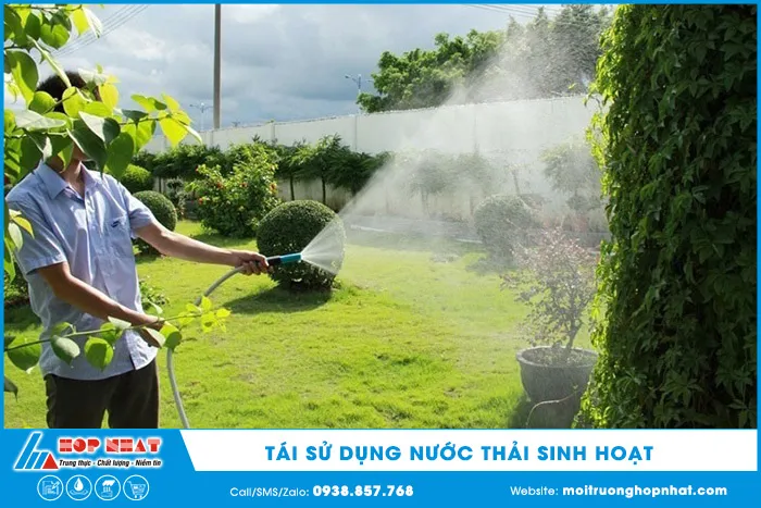 Tái sử dụng nước thải sinh hoạt