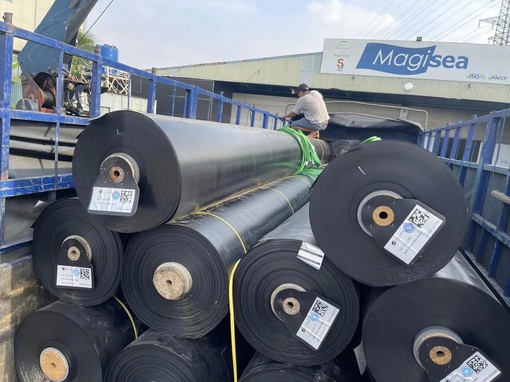 Tấm bạt HDPE chất lượng cao lót kênh mương