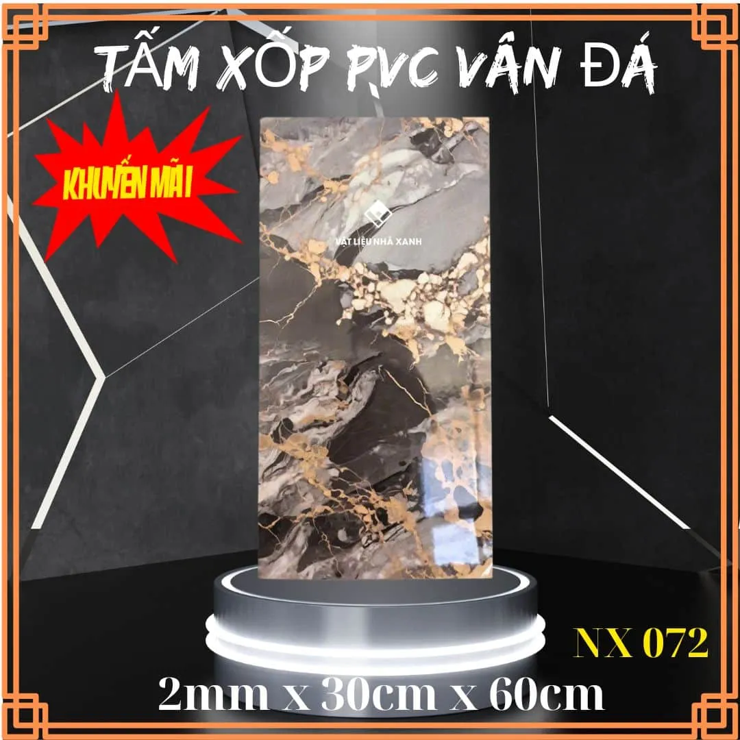 Tấm dán tường nhựa PVC cao cấp NX072