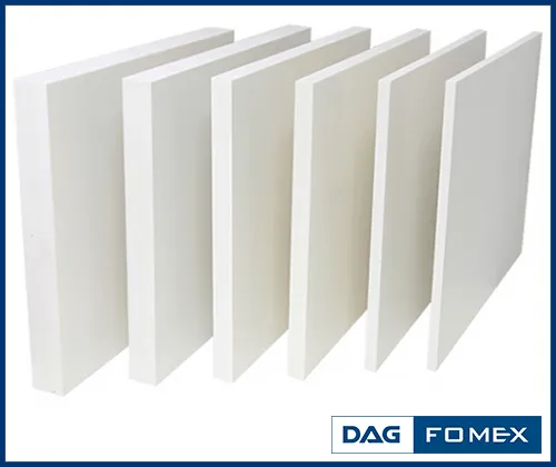 Tấm formex cứng màu trắng chất lượng cao