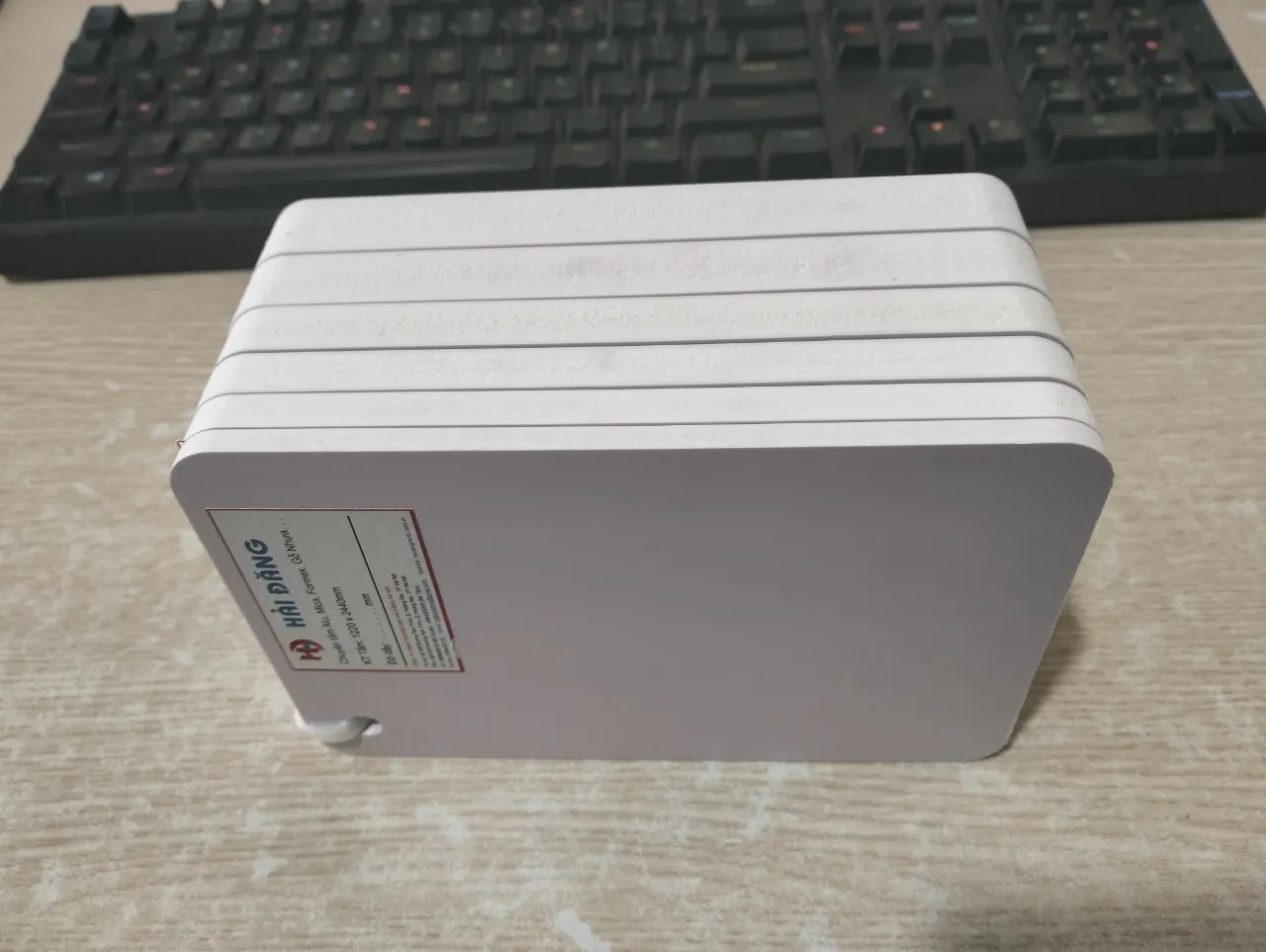 Tấm gỗ nhựa được sử dụng trong các công trình nội thất