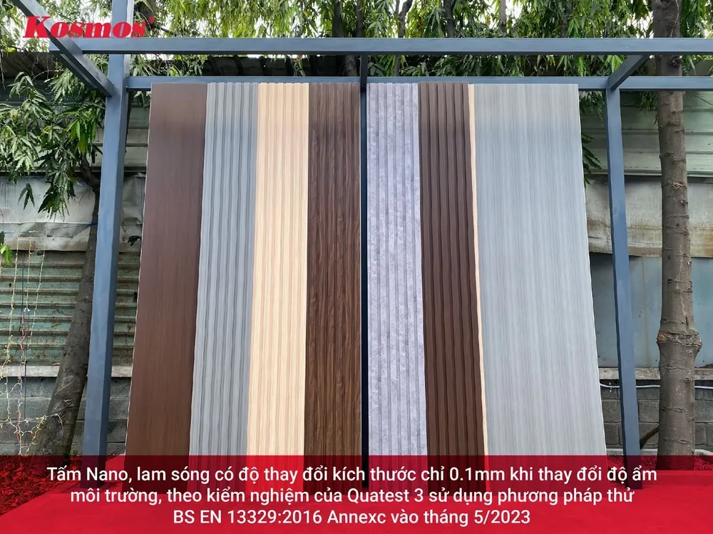 Tấm lam sóng, Nano có khả năng chống thấm và chống ẩm hiệu quả
