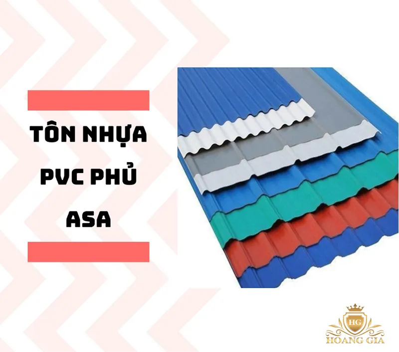 Tấm lợp nhựa PVC phủ ASA hiện đại cho công trình xây dựng
