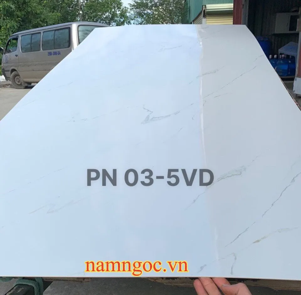 Tấm mica giả đá với vân cẩm thạch tinh tế
