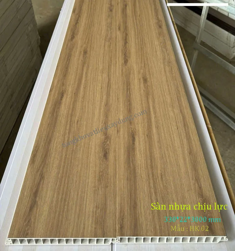 Tấm nhựa chịu lực PVC mẫu A1 với thiết kế đơn giản nhưng không kém phần trang nhã