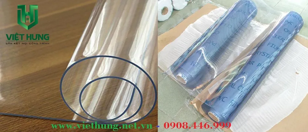 Tấm nhựa dẻo PVC trong suốt giá rẻ tại TP.HCM