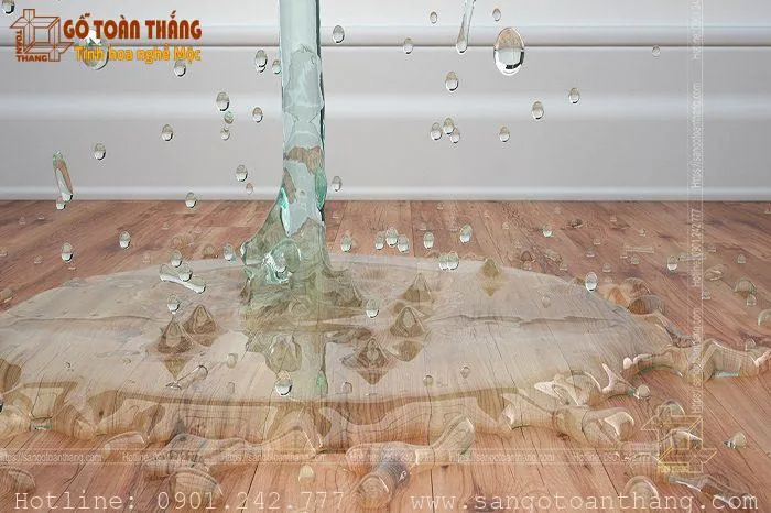 Tấm nhựa giả đá miễn nhiễm với nước và độ ẩm