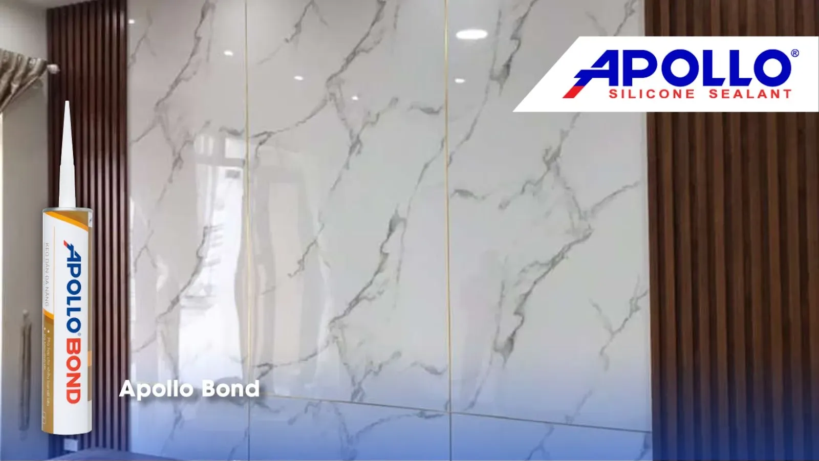 Tấm nhựa giả đá PVC được ứng dụng phổ biến trong trang trí nội thất