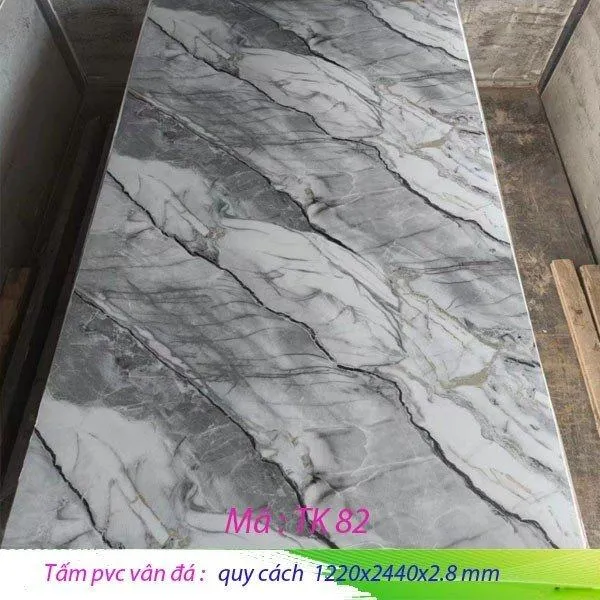 Tấm nhựa giả đá vân tự nhiên dùng để lát nền