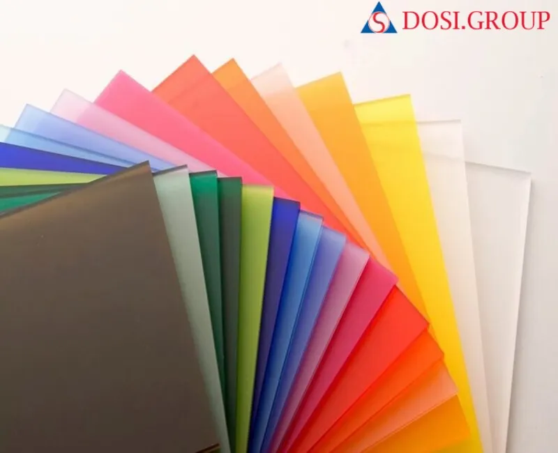 Tấm nhựa mica chống cháy ứng dụng trong trang trí và quảng cáo