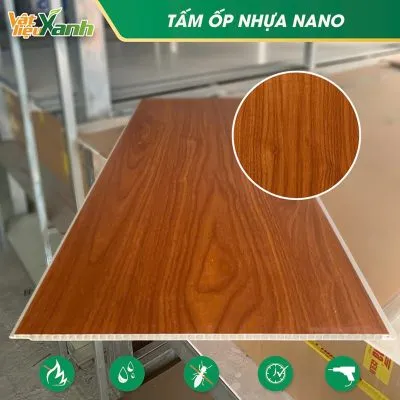 Tấm nhựa nano vân gỗ SOL 11 cho không gian nội thất hiện đại