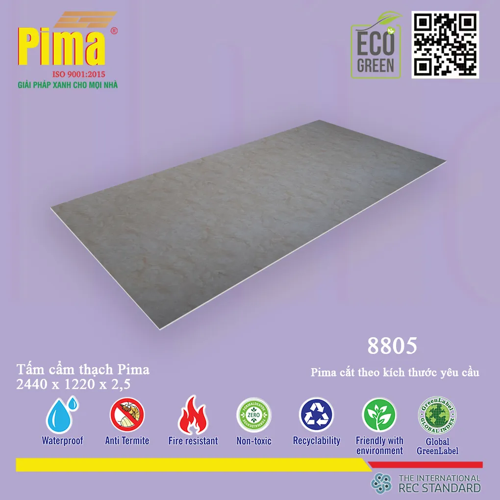 Tấm Nhựa Pima Cẩm Thạch