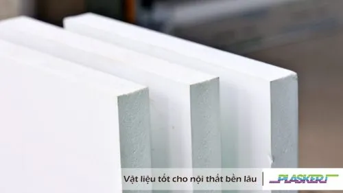 Tấm nhựa Plasker giá rẻ cho nội thất hiện đại