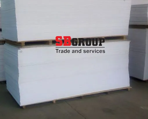 Tấm nhựa PVC Foam trắng nguyên khối, vật liệu đa năng cho vách ngăn