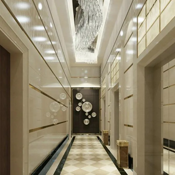 Tấm nhựa PVC giả đá ốp trần cho không gian phòng tắm, chống ẩm mốc hiệu quả.