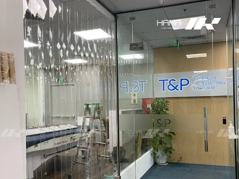 Tấm nhựa PVC làm vách ngăn thất thoát nhiệt điều hòa
