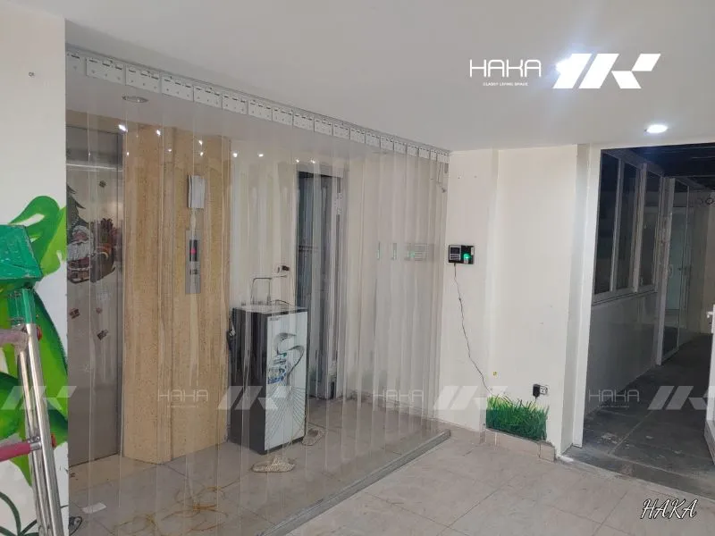 Tấm nhựa PVC ngăn lạnh treo cố định cho nhà ở