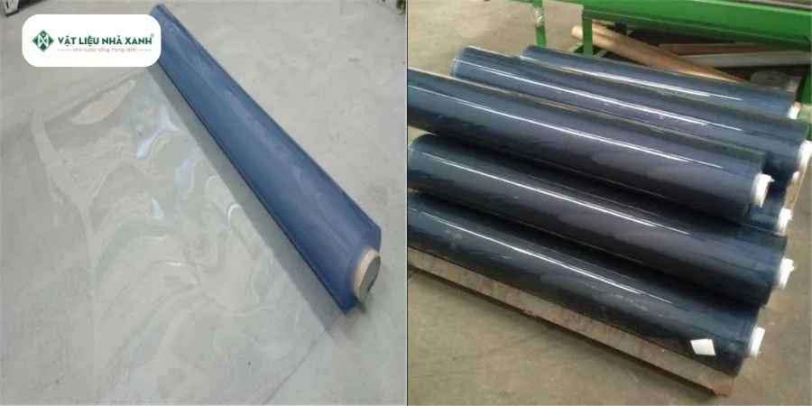 Tấm nhựa PVC sản xuất từ nhựa nguyên sinh Polyvinylclorua