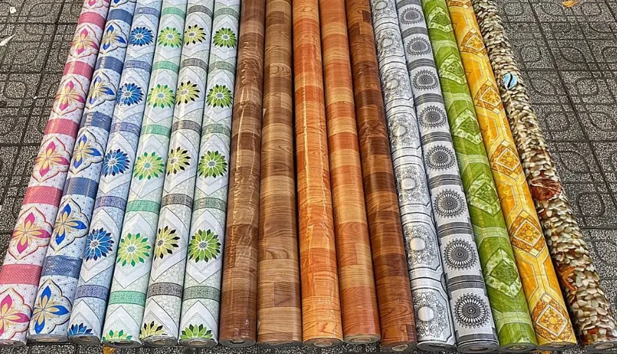 Tấm nhựa simili giả gạch hoa, đa dạng mẫu mã