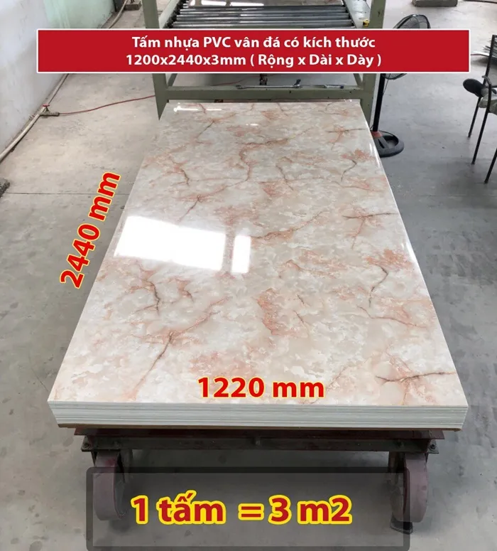 Tấm Nhựa Vân đá