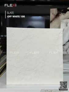 Tấm ốp đá mềm Flexi MCM Slate white 100