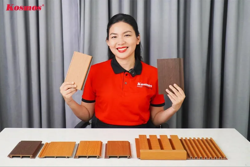 Tấm ốp gỗ nhựa phủ ASA với cấu tạo nhiều lớp tăng cường độ bền