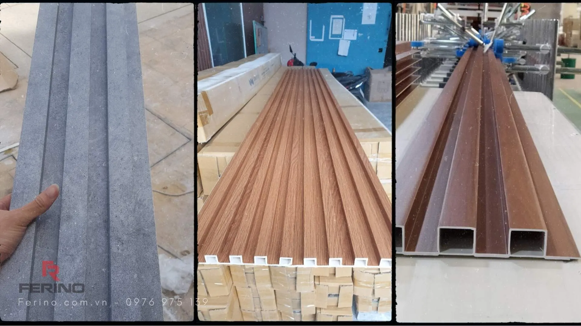 Tấm ốp lam sóng nhựa Ferino