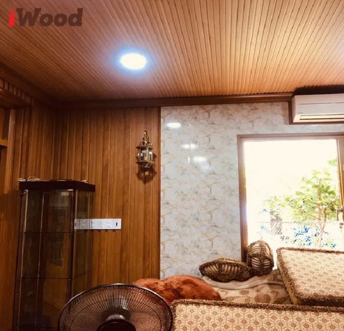 Tấm ốp Nano Iwood chắc chắn sang trọng