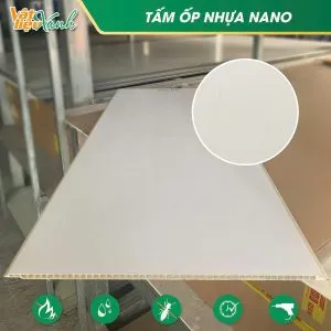 Tấm ốp nhựa nano phẳng loại vân hoa văn mã SOL-01