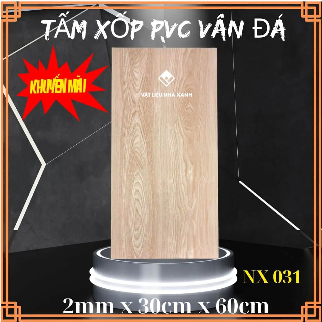 Tấm ốp tường nhựa PVC giả đá NX031