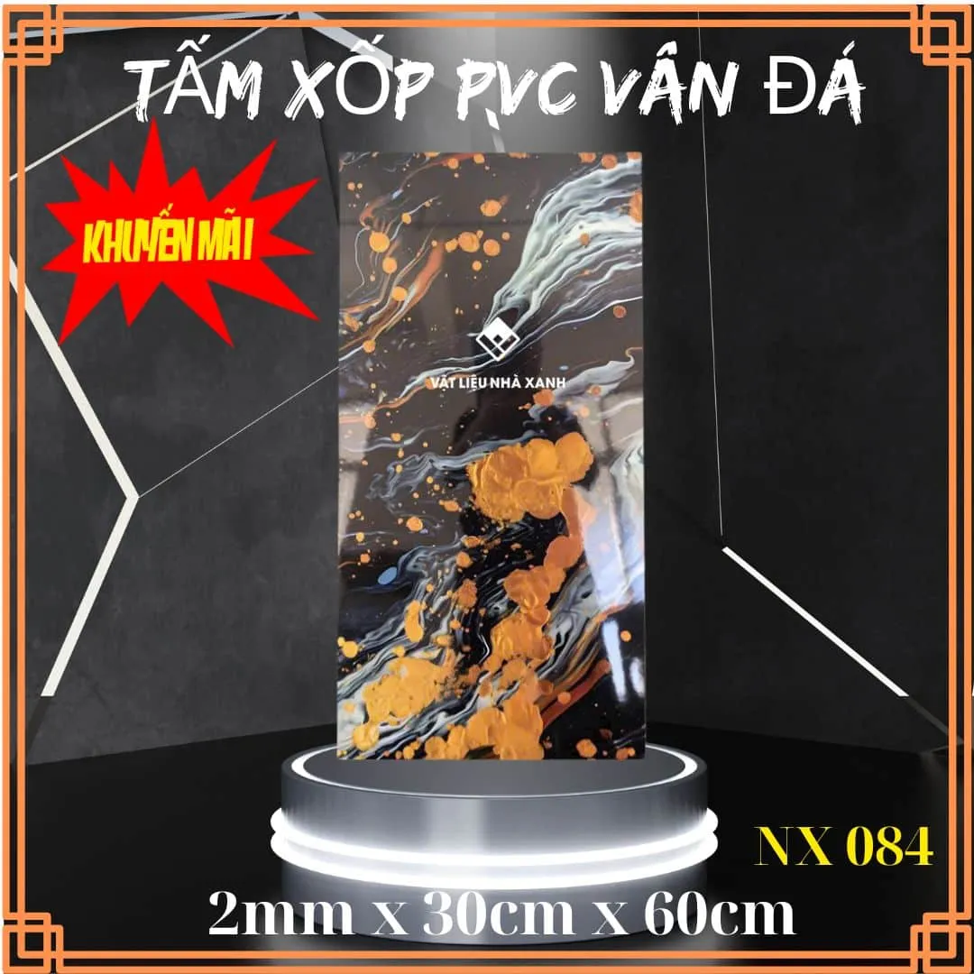 Tấm ốp tường nhựa PVC giả đá NX084