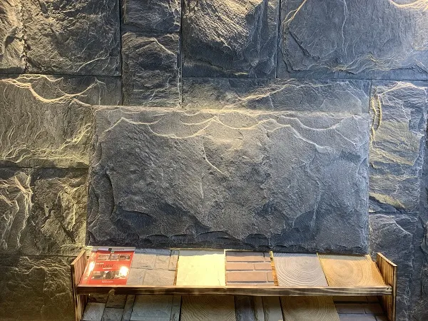 Tấm ốp tường PU foam giả đá TC1-XL với vân đá tự nhiên 3D