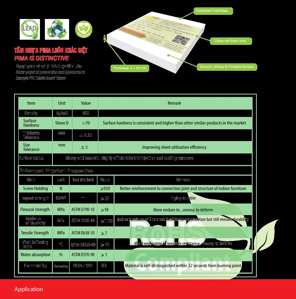 Tấm Pima vân gỗ được sử dụng làm tủ bếp và kệ trang trí