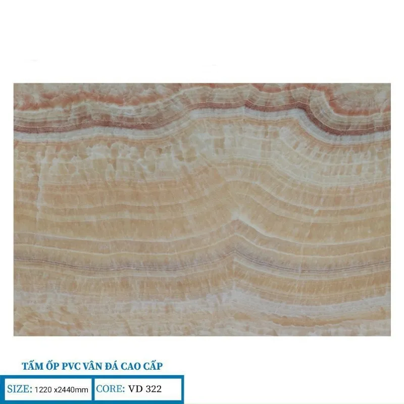 Tấm PVC vân đá 2.6mm VD 322