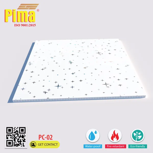 Tấm trần nhựa PVC 603x603 vân gỗ mang lại vẻ đẹp tự nhiên và ấm cúng